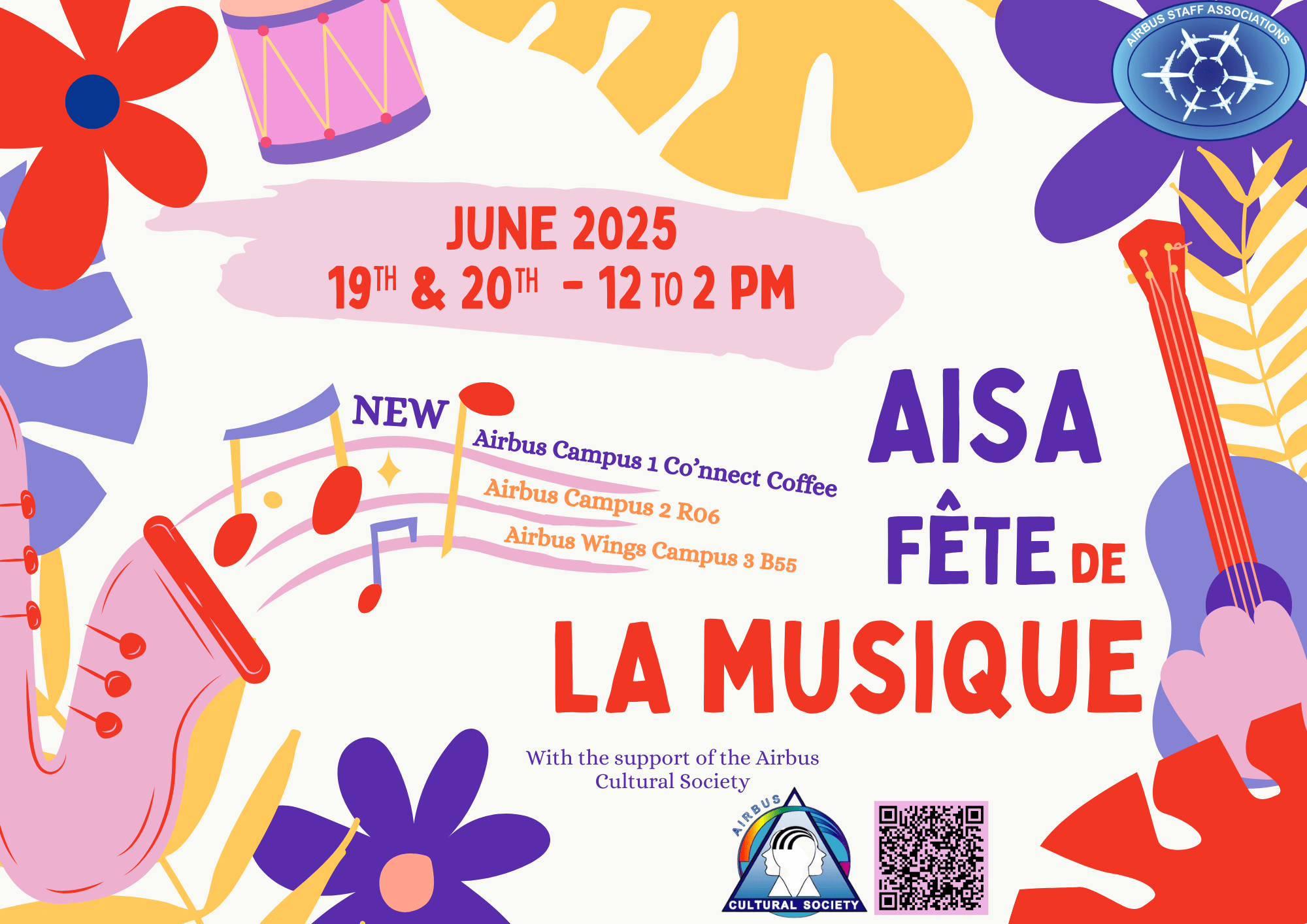 REMINDER : L'AISA FETE LA MUSIQUE !